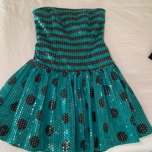 80s style prom dress